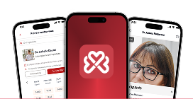 Hellocare app screen