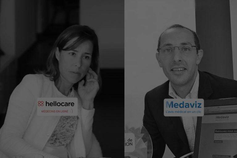 Mathilde le Rouzic et Guillaume Lesdos, cofondateur de Medaviz