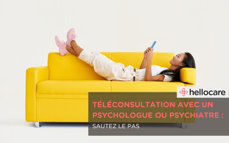 Téléconsultation psychologue ou psychiatre